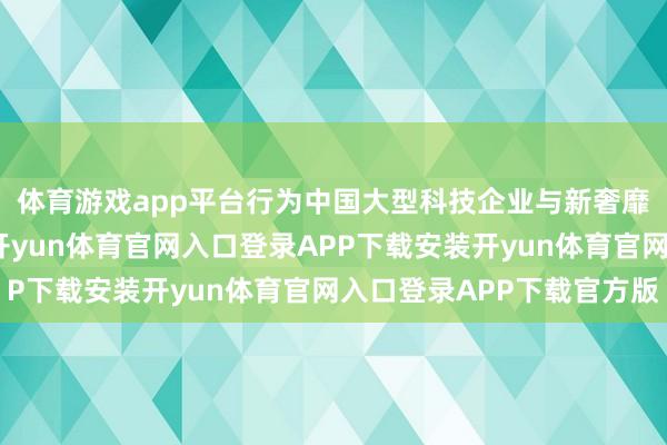 体育游戏app平台行为中国大型科技企业与新奢靡企业的主要上市地-开yun体育官网入口登录APP下载安